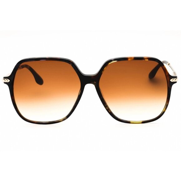 NEW VICTORIA BECKHAM SUNGLASSES BROWN WOMEN EYEWEAR
